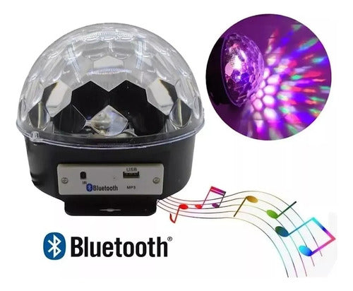 Bola De Luces Audioritmica Bluetooth 1