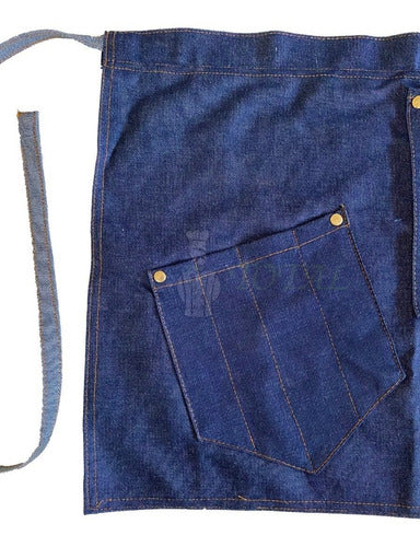 Unisex Jean Apron for Waiters and Barbers 3