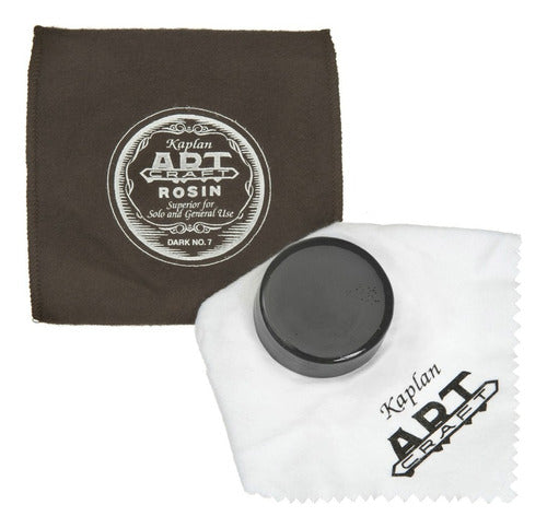 D'addario Kaplan Artcraft Kacr7 Premium Rosin with Case 0