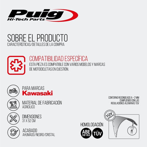 Cupula Parabrisa Puig Touring Versys-x 300 17 Ahumado 1