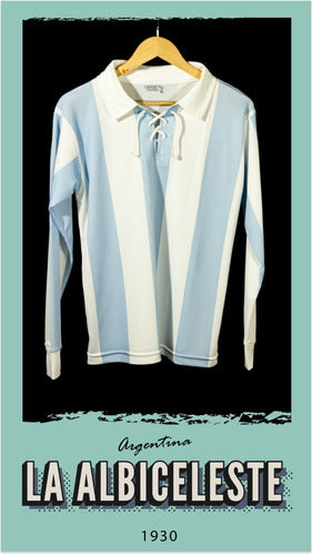 Vintage Argentina 1930 Football Shirt 6