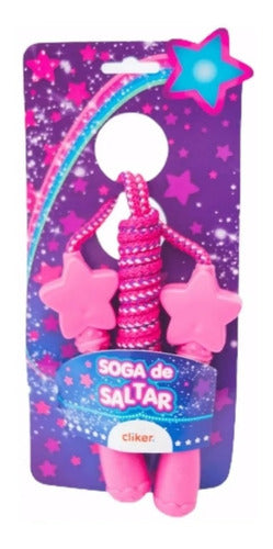 Soga De Saltar Cuerda Estrella Colores Juego Pack X3 1