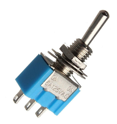 Componentes Merlo 10 Units Toggle Switch On-On 3A 250V 6A 125V 0