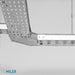 Prodem Perforated Cable Tray Straight Section 20cm x 3mts 0.7mm 4