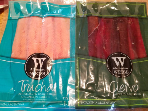 Weiss Smoked Meats Gift Pack (Deer and Trout) 2