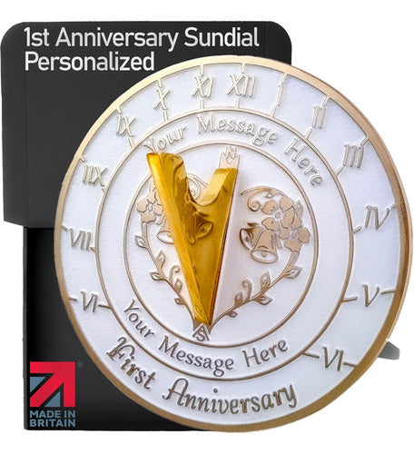 The Metal Foundry Ltd Aniversario Sundial Reloj Sol 0