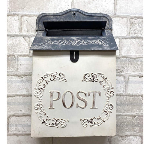 The Nifty Nook I Vintage Style Post Box I Nostalgic Charm Home Decor 1