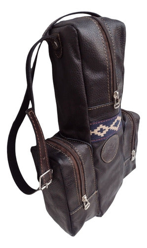 Customized ÑANDERU CUERO Mate Bag with Stanley Termo Holder in Genuine Cow Leather 3
