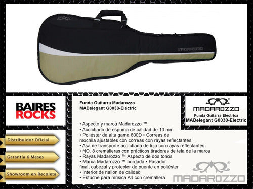 Madarozzo Elegant Electric Guitar Case MA-G0030-EG 5