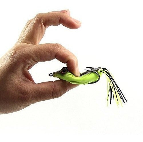 Croch Hollow Body Frog Lure Weedless Topwater Kit (18 Pcs) 4