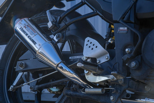 Escape Stage 3 Yamaha Fz 16 Cromado Paolucci -fabrica- 6