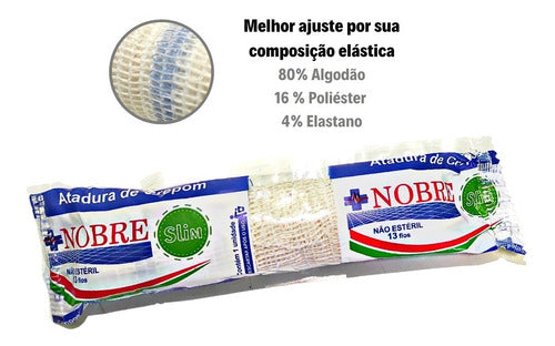 Atadura De Crepom 13 Fios - 15cm X 1,8m - 48 Rolos 1