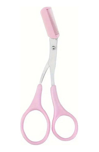 Oasis Set Eyebrow Grooming Scissors + Flat Tweezers + Comb 1