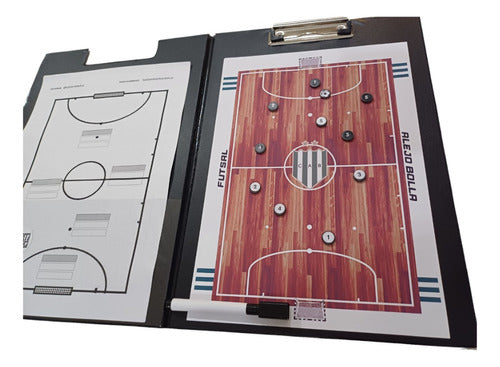 Pizarra Futsal Carpeta C Tap+ Fichas + Plant + Fibr 2