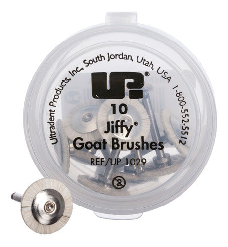 Ultradent Jiffy Goat Hair Polisher X10 1029 Dentistry 0