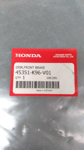 Honda PCX 150 Front Brake Disc 2019 1