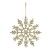 12pcs Christmas Snowflake Gold Ornaments Tree Decoration CoLG 2