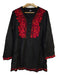Embroidered Kashmir Buttoned Wide Indian Blouse 43