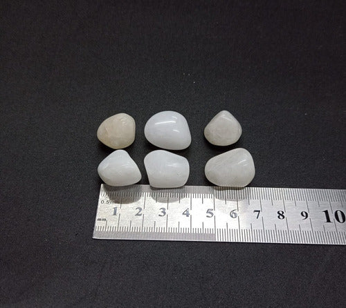 White Quartz Tumbled Stone - Ixtlan Minerales 2