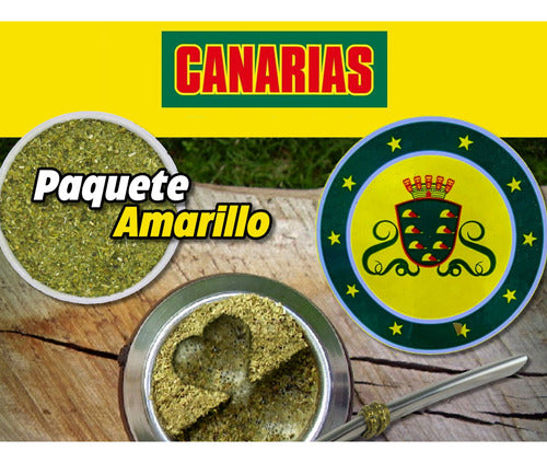 Yerba Mate Canarias Imported Traditional 500g x 3 Units 1