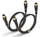 Ebxya Midi Cable Male to Male with 5 Pins DIN - 10 Feet, 2 Pack 0