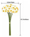 Martine Mall 12 Piece Artificial Narcissus Flowers 1