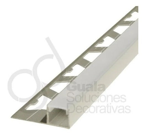 Atrim Guardacanto Piso Led Aluminio Atrim Porcelanato 10x13 3963 1