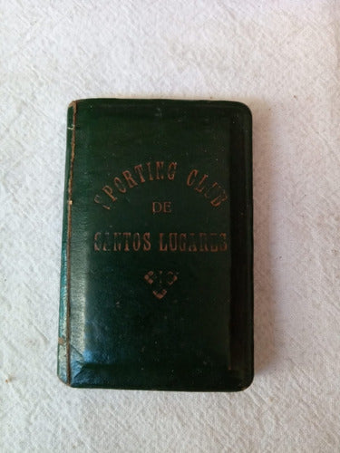 Antiguo Carnet Club Sporting De Santos Lugares 0