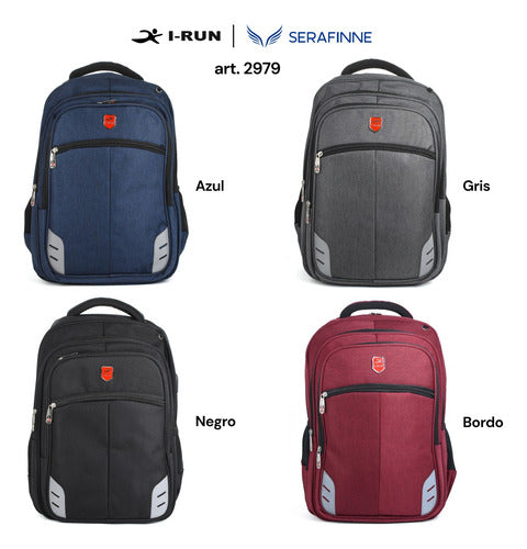 Irun Urban Reinforced Backpack for Men 2979 1