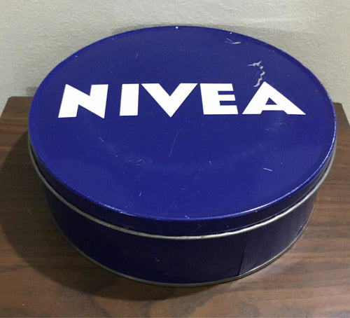 Lata Gigante - Publicidad Crema Nivea - Unica - Vacia !!!!! 0