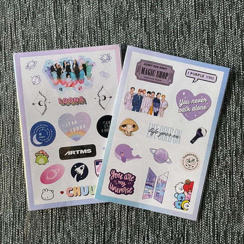 Loona Artms Custom Stickers 10x15cm 1