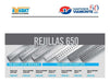 Rejilla Lineal Acero Inoxidable Cuadrados Awaduct 4254 2