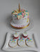 Handcrafted Unicorn Cake Unicorn+ Cookies+ Cupcakes 0