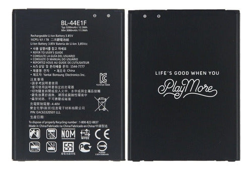 BL-44E1F Battery for LG M400 Stylus 3 V20 H918 K10 Pro 0