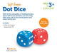 Learning Resources Foam Dice: Dice of Points 4