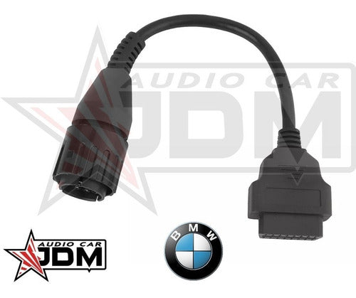 BMW Motorcycle 10 Pin to OBD2 16 Pin Adapter Cable - JDM 4