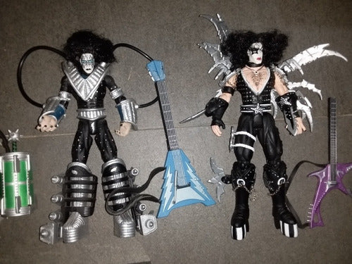 Lote Figuras Banda Kiss Completas Mcfarlane 2