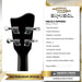 Grape Mg Soprano Ukulele in Black + Case 2