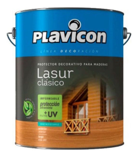 Plavicon Synthetic Glossy/Satin Wood Varnish 4L 4