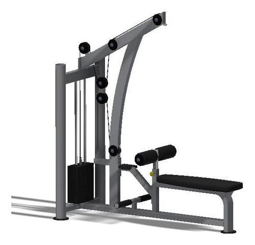 Gym Craft Plans: Dorsalero and Low Row Machine 0