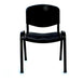 JMI Stackable Fixed Plastic Chair 0