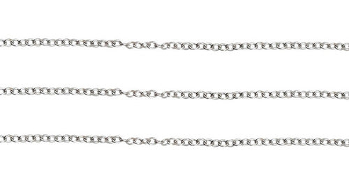 Almacen de Armado 50 Meters Fine Iron Nickel Chain 0.8mm for Bijou Making 0