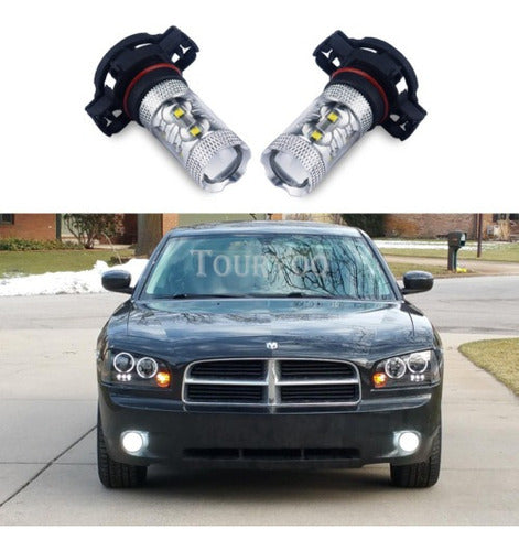 CREE 2400LM Fog Light 2504 12V Super White LED Bulbs 1