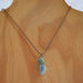 Joyas Pura Vida: Blue Kyanite Necklace, Stone of Intuition, Stress Relief 1