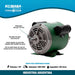 Motor Hormigonera 1hp Reforado 180lt Komasa Mezcladora Tromp 1