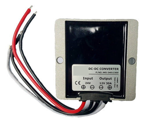 Prontoluz Reductor Convertidor De Tension Dc 24a12v 30a 360w 1