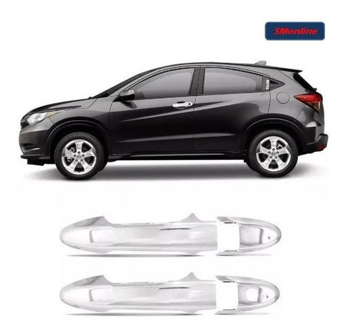 Kit Cubre Manijas Cromadas Honda Hrv Hr-v X2 2