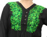 Embroidered Kashmir Buttoned Wide Indian Blouse 26