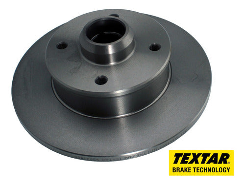 Textar Disc Brake For Seat Cordoba Ibiza Toledo Rear Solid 1