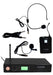 Moon Wireless Microphone Headset/Lapel UHF with Variable Frequency 2